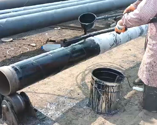 污水输送 三油两布防腐钢管